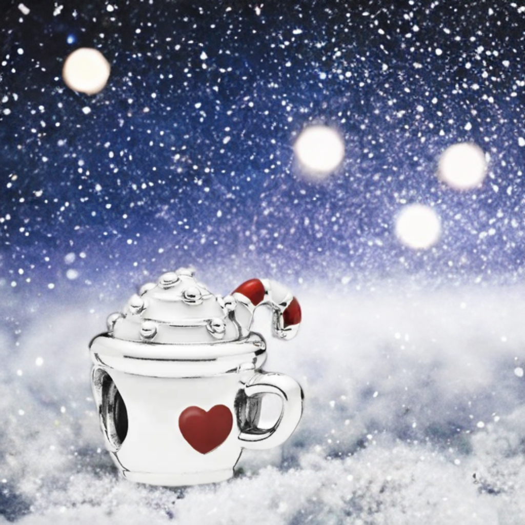 Peppermint Hot Cocoa Charm